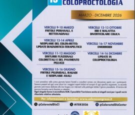 19° Iter formativo in Coloproctologia